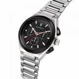  Shop Authentic Maserati Triconic Chronograph Black Dial Silver Steel Strap Watch For Men - R8873639002 - Luxxuri