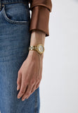  Shop Authentic Michael Kors Taryn Mother of Pearl Dial Gold Steel Strap Watch For Women - MK6567 - Luxxuri