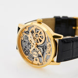  Shop Authentic Guess Gadget Gold Dial Black Leather Strap Watch for Men - GW0570G1 - Luxxuri