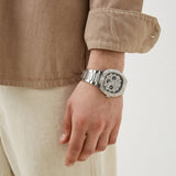  Shop Authentic Guess Duke Glitz Black Dial Silver Steel Strap Watch For Men - GW0576G1 - Luxxuri