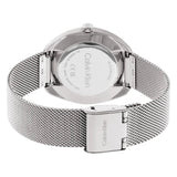  Shop Authentic Calvin Klein Incentive Silver Dial Silver Mesh Bracelet Watch for Women - K3P23126 - Luxxuri
