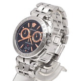  Shop Authentic Versace Aion Chronograph Black Dial Silver Steel Strap Watch For Men - VE1D01019 - Luxxuri