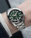  Shop Authentic Seiko Prospex 140th Anniversary Limited Divers Green Dial Silver Steel Strap Watch For Men - SPB207J1 - Luxxuri