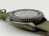  Shop Authentic Seiko 5 Sport Automatic Black Dial Green Nylon Strap Watch For Men - SRPD65K4 - Luxxuri
