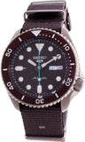  Shop Authentic Seiko 5 Sport Automatic Brown Dial Brown Nylon Strap Watch For Men - SRPD85K1 - Luxxuri