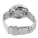  Shop Authentic Seiko 5 Sports Automatic GMT Black Dial Silver Steel Strap Watch For Men - SSK001K1 - Luxxuri
