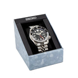  Shop Authentic Seiko 5 Sports Automatic GMT Black Dial Silver Steel Strap Watch For Men - SSK001K1 - Luxxuri