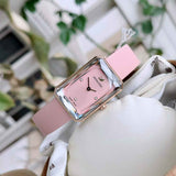  Shop Authentic Swarovski Uptown Pink Dial Pink Leather Strap Watch for Women - 5547719 - Luxxuri