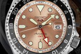  Shop Authentic Seiko 5 Sports GMT Thong Sia Limited Edition Brown Dial Silver Steel Strap Watch for Men - SSK043K1 - Luxxuri