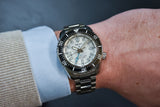  Shop Authentic Seiko Prospex Sea Arctic Ocean GMT Limited Edition Silver Dial Silver Steel Strap Watch For Men - SPB439J1 - Luxxuri