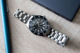  Shop Authentic Seiko Prospex 1965 Modern Re Interpretation Automatic Black Dial Silver Steel Strap Watch For Men - SPB143J1 - Luxxuri