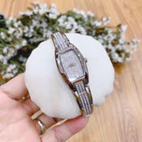  Shop Authentic Bulova Crystal Collection Silver Dial Silver Steel Strap Watch for Women - 96L235 - Luxxuri
