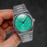  Shop Authentic Tissot PRX Powermatic 80 Automatic Mint Green Dial Silver Steel Strap Watch for Men - T137.407.11.091.01 - Luxxuri