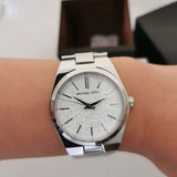  Shop Authentic Michael Kors Channing Three Hand Silver Dial Silver Steel Strap Watch For Women - MK6626 - Luxxuri