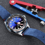  Shop Authentic Seiko Prospex PADI Special Edition Divers 200M Blue Dial Blue Rubber Strap Watch For Men - SPB071J1 - Luxxuri