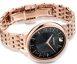  Shop Authentic Swarovski Crystalline Chic Analog Black Dial Rose Gold Steel Strap Watch for Women - 5544587 - Luxxuri