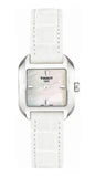  Shop Authentic Tissot T Lady Mother of Pearl Dial White Leather Strap Watch for Women - T02.1.225.71 - Luxxuri