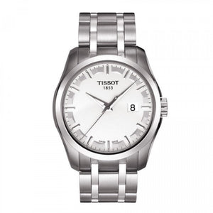  Shop Authentic Tissot T Trend Couturier Chronograph White Dial Silver Steel Strap Watch For Men - T035.410.11.031.00 - Luxxuri