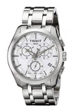  Shop Authentic Tissot Couturier Chronograph White Dial Silver Steel Strap Watch For Men - T035.617.11.031.00 - Luxxuri