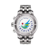  Shop Authentic Tissot PRC 200 Asian Games Special Edition Black Dial Silver Steel Strap Watch For Men - T055.417.11.057.01 - Luxxuri