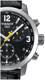  Shop Authentic Tissot PRC 200 Chronograph Black Dial Black Leather Strap Watch For Men - T055.417.16.057.00 - Luxxuri