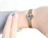  Shop Authentic Tissot T Lady Lovely Silver Dial Gold Steel Strap Watch For Women - T058.009.33.031.00 - Luxxuri
