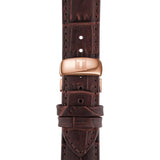  Shop Authentic Tissot T Classic Tradition Silver Dial Brown Leather Strap Watch For Men - T063.610.36.038.00 - Luxxuri