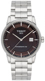  Shop Authentic Tissot Luxury Powermatic 80 Brown Dial Silver Steel Strap Watch For Men - T086.407.11.291.00 - Luxxuri