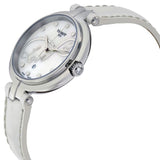  Shop Authentic Tissot T Trend Flamingo Valentines Mother of Pearl White Dial White Leather Strap Watch For Women - T094.210.16.111.01 - Luxxuri