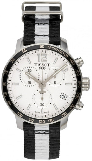  Shop Authentic Tissot Quickster Chronograph NBA Brooklyn Nets Watch For Men - T095.417.17.037.11 - Luxxuri