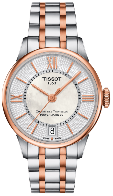  Shop Authentic Tissot Chemin des Tourelles Powermatic 80 Silver Dial Two Tone Steel Strap Watch for Men - T099.407.22.038.02 - Luxxuri