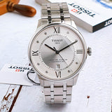  Shop Authentic Tissot Chemin Des Tourelles Powermatic 80 Diamonds Silver Dial Silver Steel Strap Watch for Men - T099.407.11.033.00 - Luxxuri