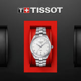  Shop Authentic Tissot PR 100 Quartz White Dial Silver Steel Strap Watch For Women - T101.410.11.031.00 - Luxxuri