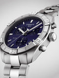  Shop Authentic Tissot PR 100 Sport Quartz Chronograph Blue Dial Silver Steel Strap Watch For Men - T101.617.11.041.00 - Luxxuri