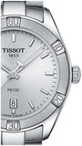  Shop Authentic Tissot PR 100 Sport Chic Silver Dial Silver Steel Strap Watch for Women - T101.910.11.031.00 - Luxxuri