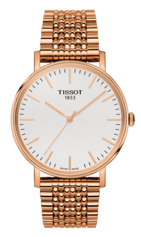  Shop Authentic Tissot Everytime Medium White Dial Rose Gold Mesh Bracelet Watch For Men - T109.410.33.031.00 - Luxxuri