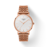  Shop Authentic Tissot Everytime Medium White Dial Rose Gold Mesh Bracelet Watch For Men - T109.410.33.031.00 - Luxxuri