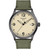  Shop Authentic Tissot T Sport Chrono XL Beige Dial Khakhi Green Nylon Strap Watch for Men - T116.617.33.267.00 - Luxxuri