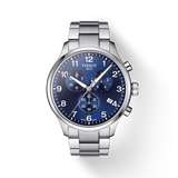  Shop Authentic Tissot T Sport Chrono XL Classic Blue Dial Silver Steel Strap Watch For Men - T116.617.11.047.01 - Luxxuri