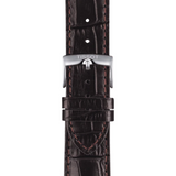  Shop Authentic Tissot Chrono XL Silver Dial Brown Leather Strap Watch For Men - T116.617.16.037.00 - Luxxuri