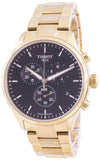  Shop Authentic Tissot Chrono XL Classic Black Dial Gold Steel Strap Watch for Men - T116.617.33.051.00 - Luxxuri