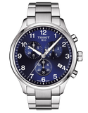  Shop Authentic Tissot T Sport Chrono XL Classic Blue Dial Silver Steel Strap Watch For Men - T116.617.11.047.01 - Luxxuri