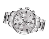  Shop Authentic Tissot Chrono XL Classic Silver Dial Silver Steel Strap Watch For Men - T116.617.11.037.00 - Luxxuri
