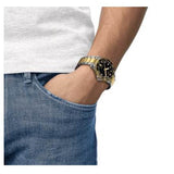  Shop Authentic Tissot Seastar 1000 Black Dial Two Tone Steel Strap Watch For Men - T120.410.22.051.00 - Luxxuri