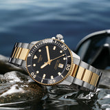  Shop Authentic Tissot Seastar 1000 Black Dial Two Tone Steel Strap Watch For Men - T120.410.22.051.00 - Luxxuri