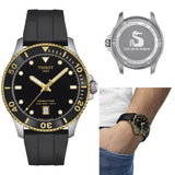  Shop Authentic Tissot Seastar 1000 Black Dial Black Rubber Strap Watch For Men - T120.410.27.051.00 - Luxxuri