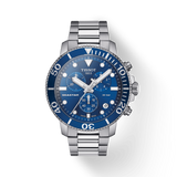  Shop Authentic Tissot Seastar 1000 Chronograph Blue Dial Silver Steel Strap Watch For Men - T120.417.11.041.00 - Luxxuri