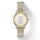  Shop Authentic Tissot T Classic Carson Premium White Dial Two Tone Steel Strap Watch for Women - T122.207.22.031.00 - Luxxuri