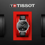  Shop Authentic Tissot Carson Premium Powermatic 80 Black Dial Black Leather Strap Watch For Men - T122.407.16.051.00 - Luxxuri
