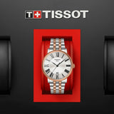  Shop Authentic Tissot Carson Premium White Dial Two Tone Steel Strap Watch For Men - T122.410.22.033.00 - Luxxuri